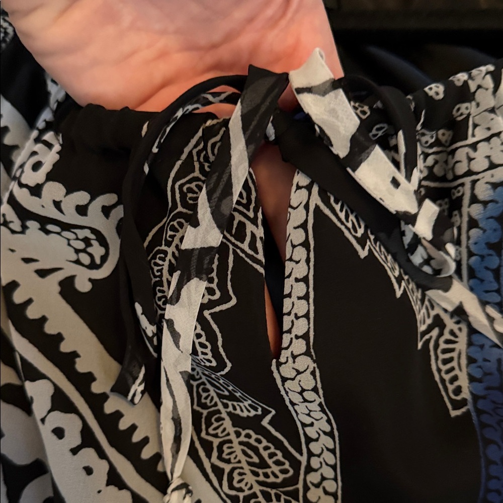 White House Black Market Paisley Dress Small - Picture 6 of 9
